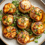 Sous Vide Scallops: Tender, Flavorful & Foolproof Method 7 Sous vide scallops recipe card visual