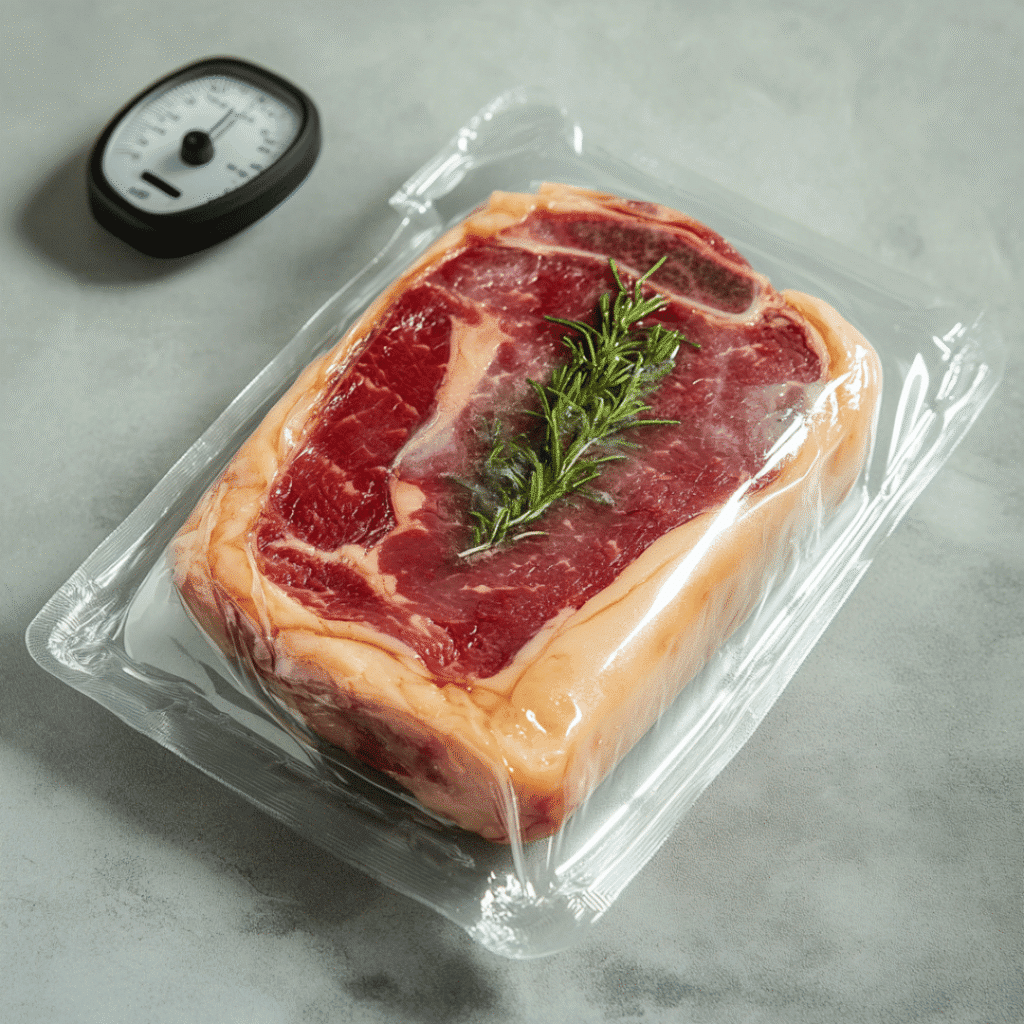 Sous Vide Ribeye Steak – Perfectly Tender, Juicy & Foolproof 5 ribeye in sous vide water bath