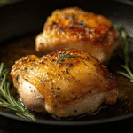 Sous Vide Chicken Thighs: Perfectly Tender Every Time 7 Sous vide chicken thighs served with roasted vegetables
