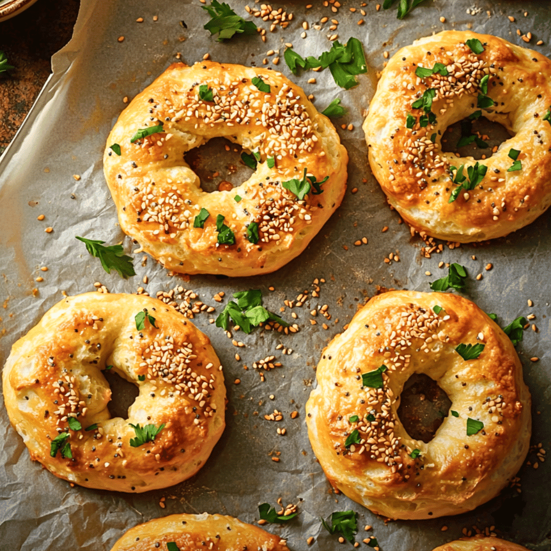 Cottage cheese bagels recipe