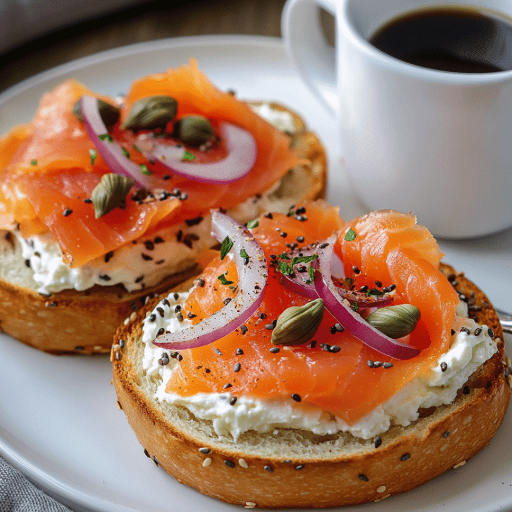 Cottage Cheese Bagels Recipe: Easy, Protein-Packed, and Delicious 9 freshly baked bagels on parchment