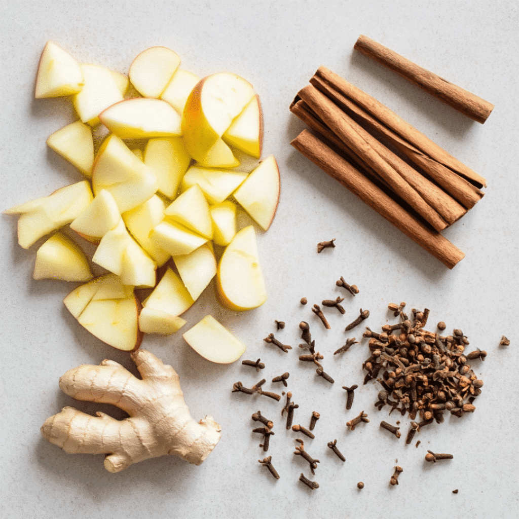 Apple Peel Tea Recipe for Weight Loss: Simple, Natural & Effective 4 raw ingredients for apple peel tea