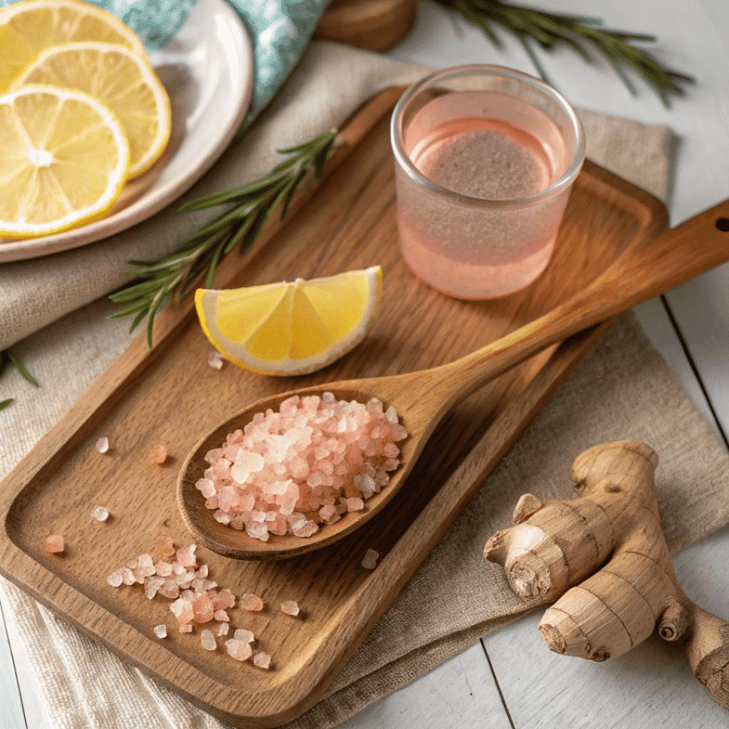 Japanese Pink Salt Recipe for Weight Loss That Works Fast 4 Japanese pink salt detox ingredients