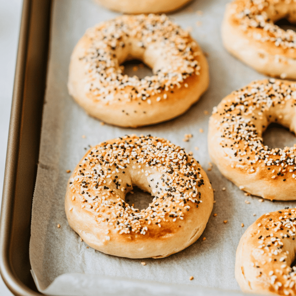 Bethany Frankel cottage cheese bagels: High-Protein Breakfast Made Easy 8 raw cottage cheese bagels ready to bake