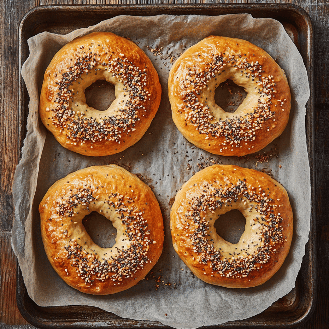 Protein bagels with Greek yogurt