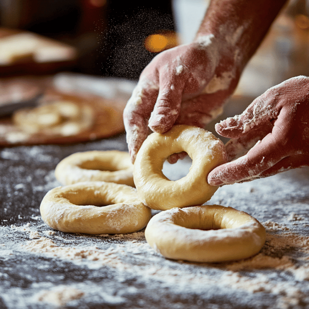 Protein Bagels with Greek Yogurt: High-Protein, No-Yeast Recipe 7 Protein bagels with Greek yogurt step by step