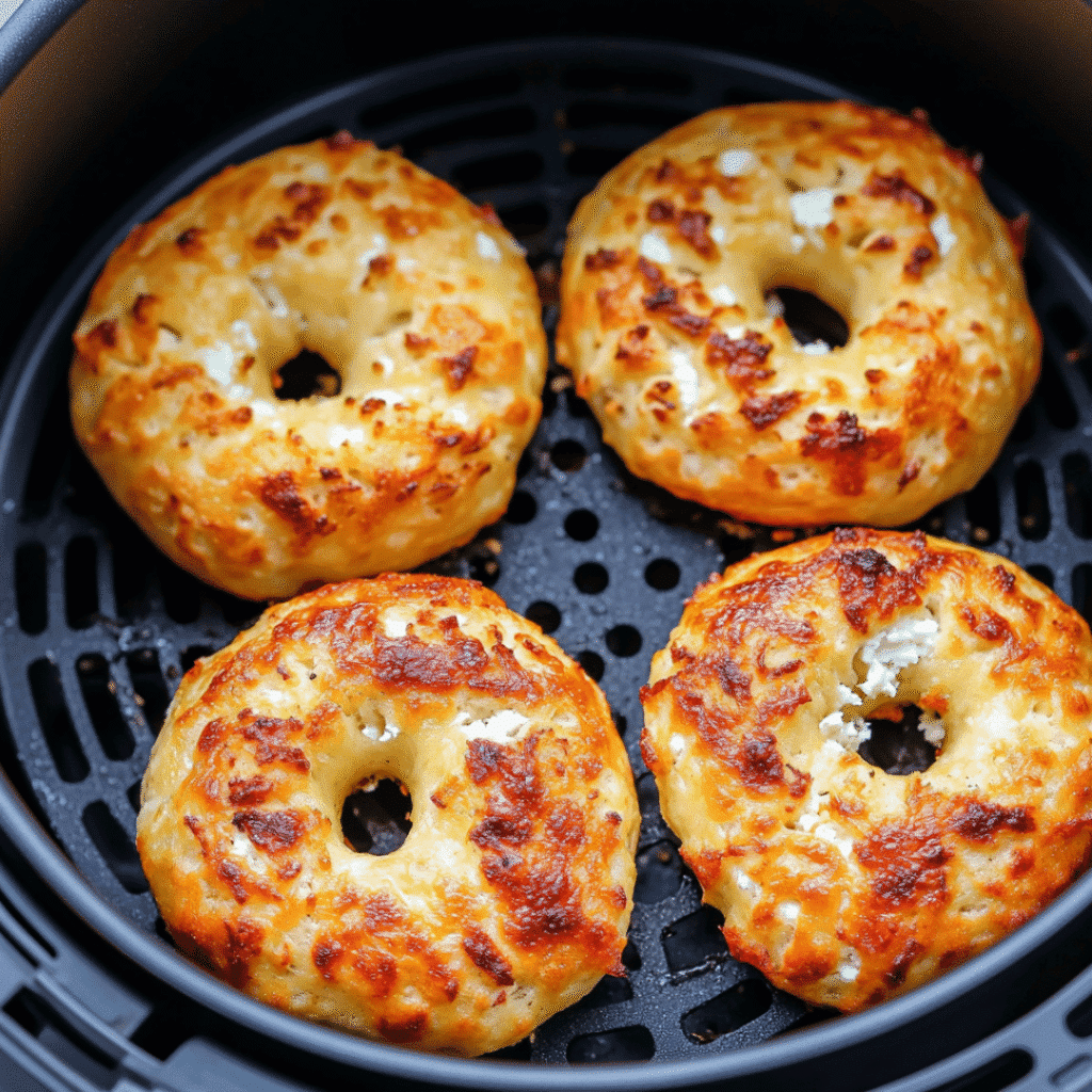 Cottage Cheese Bagels Air Fryer Recipe – Crispy, High-Protein & Easy 8 54 -Cottage Cheese Bagels Air Fryer Recipe – Crispy, High-Protein & Easy