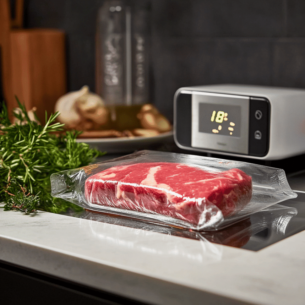 Sous Vide Filet Mignon Recipe: Perfect Every Time, No Guesswork 8 ilet mignon cooking in sous vide bath