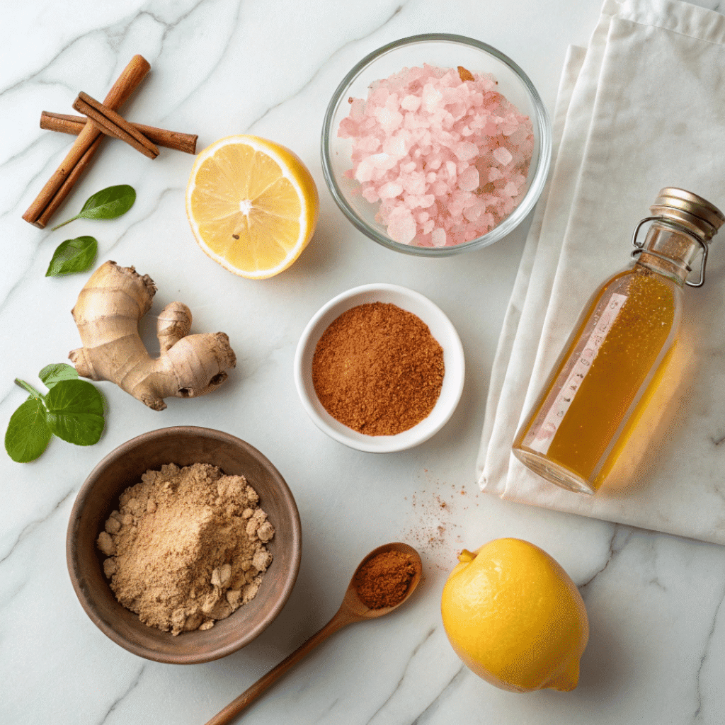 Natural Mounjaro Tea Recipe for Weight Loss and Energy 5 Ingredients for Natural Mounjaro Tea Recipe