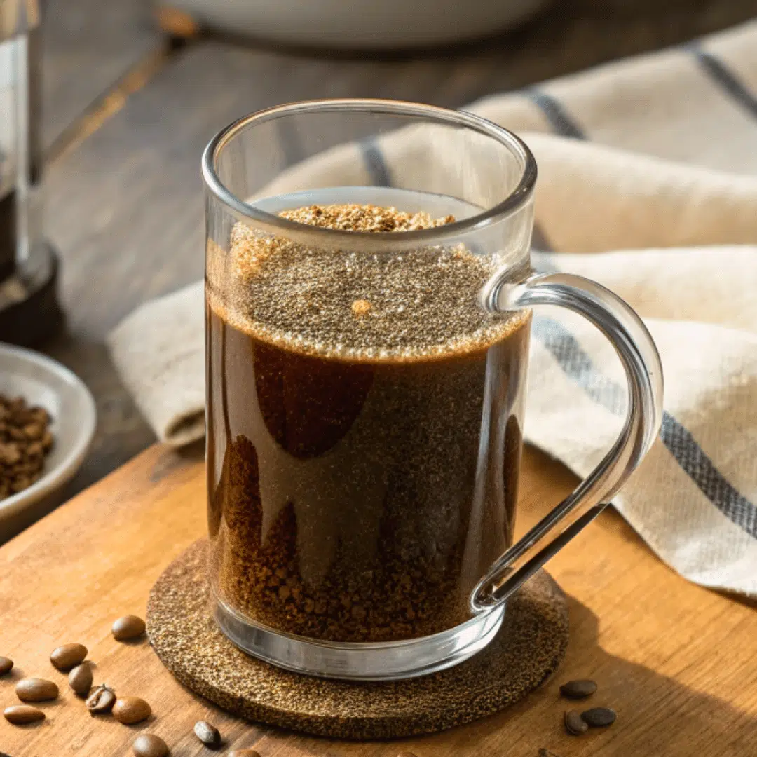 Bariatric seed coffee recipe with chia and flax