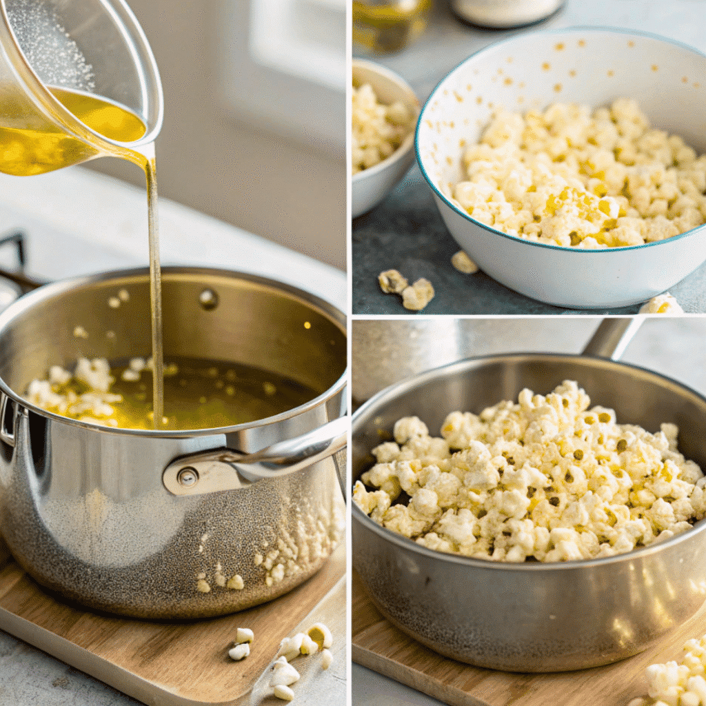 Perfect Your Popcorn Recipe and Explore Flavorful Twists 5 how to make popcorn recipe steps