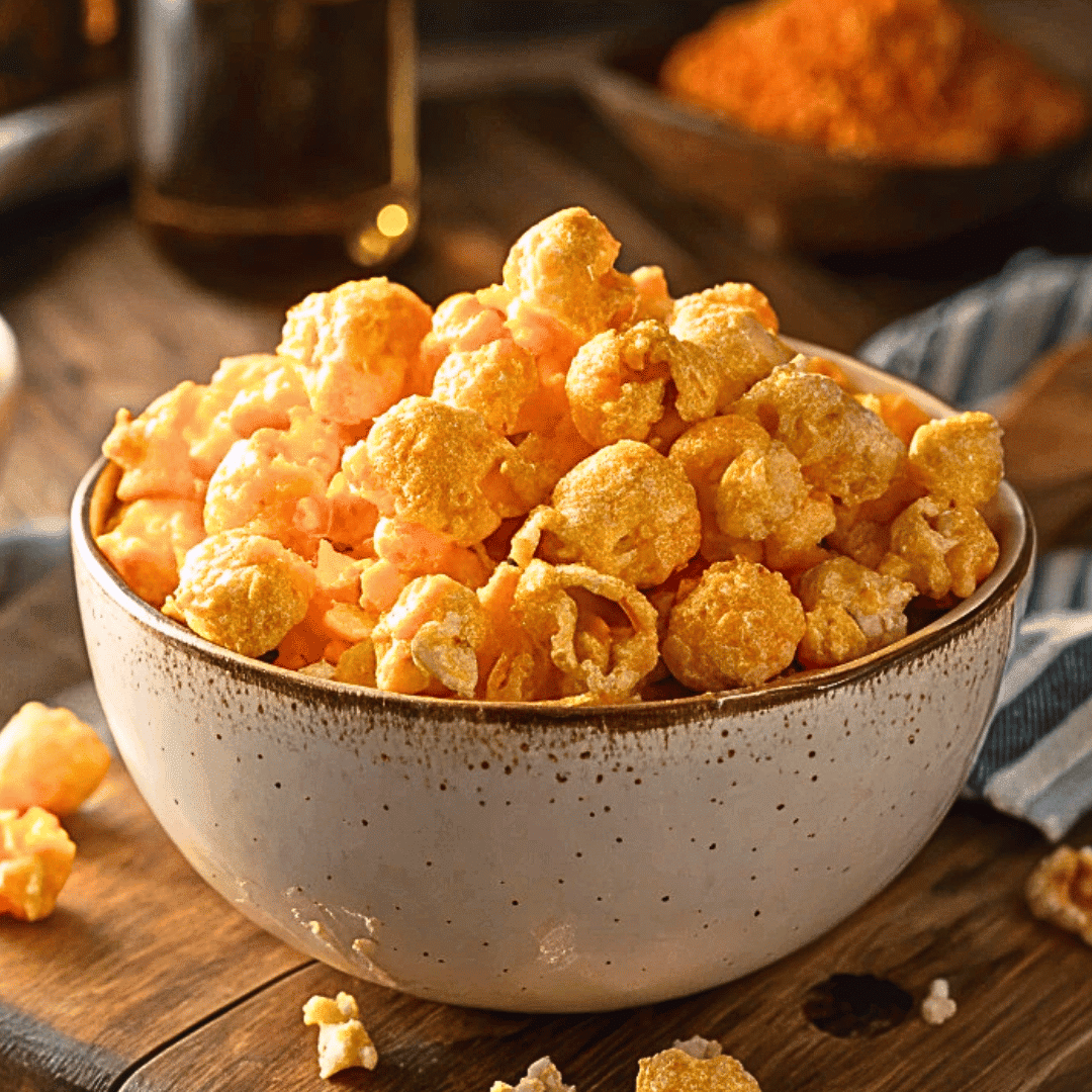 cheddar cheese popcorn recipe