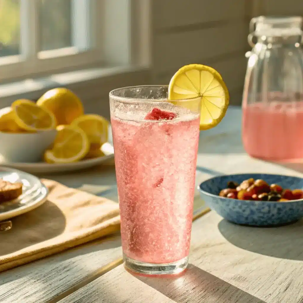 Oprah Pink Salt Trick Recipe ready to drink