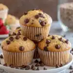 protein muffin recipe on cooling rack