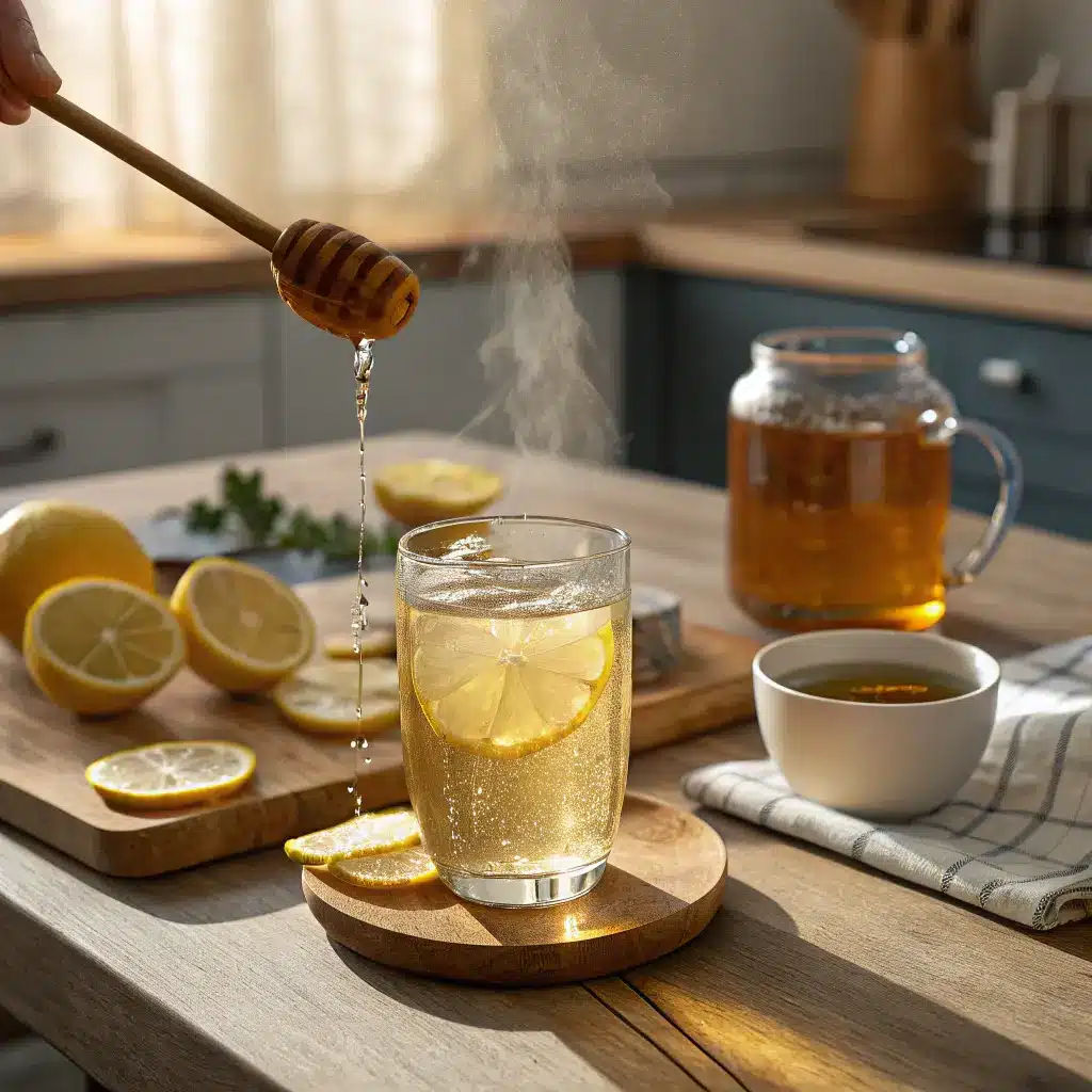 Honey Trick Recipe: Natural Comfort and Memory Support 17 Honey Trick Recipe traditional warm brew with ginger and cinnamon