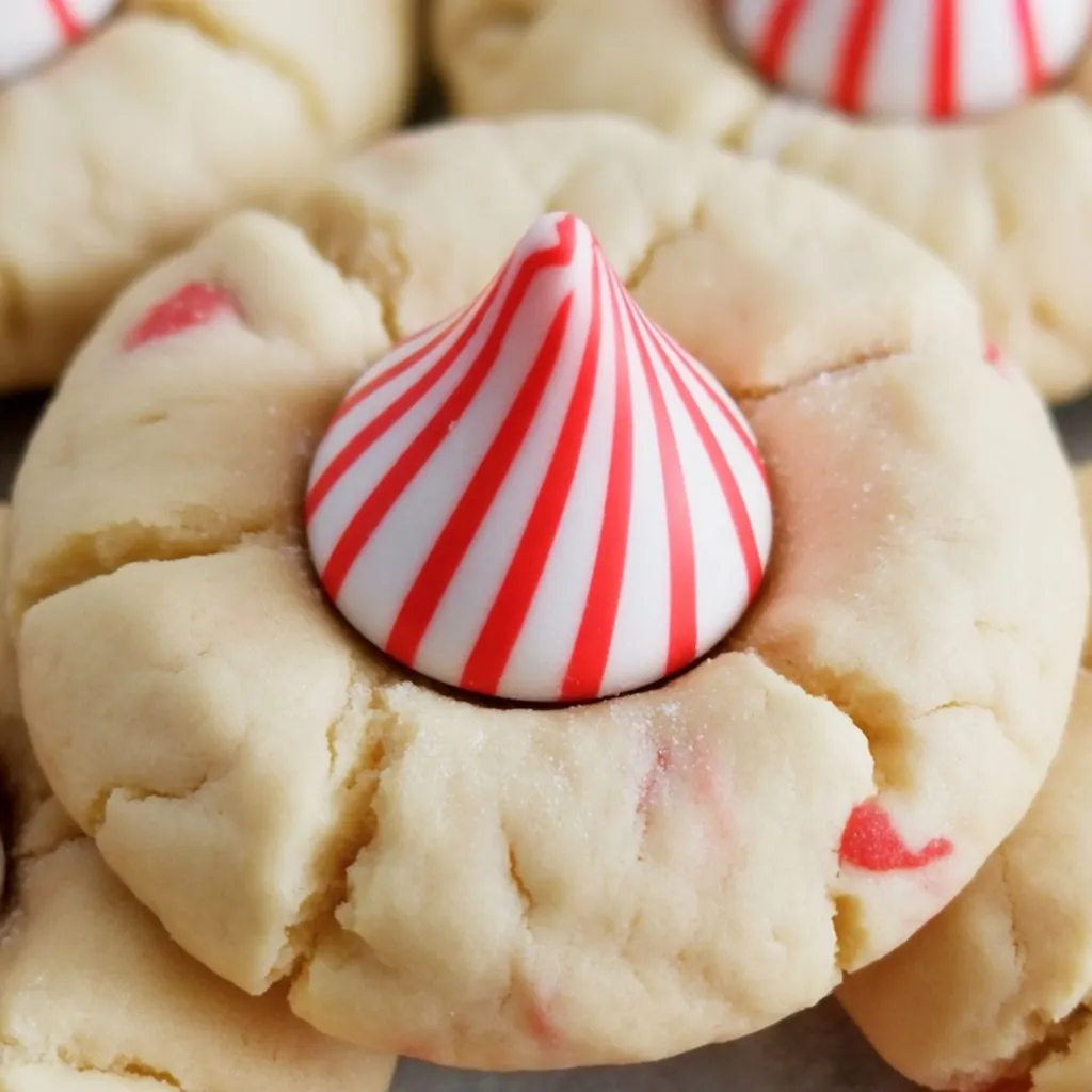 Classic Peppermint Kiss Cookies With A Luscious Twist
