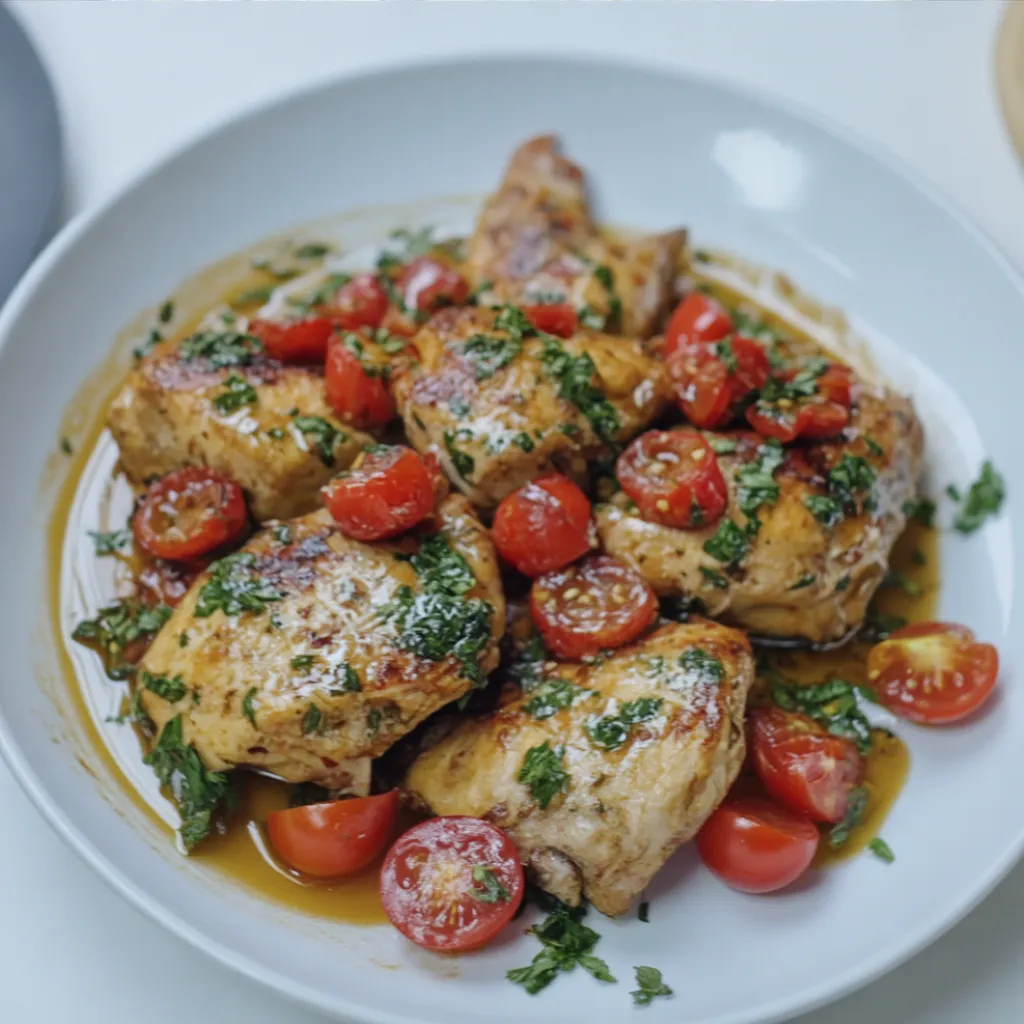 Ingredients for Creamy Tuscan Chicken