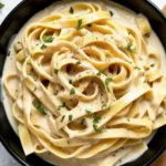 Special Crockpot Chicken Alfredo with Hearty Joy