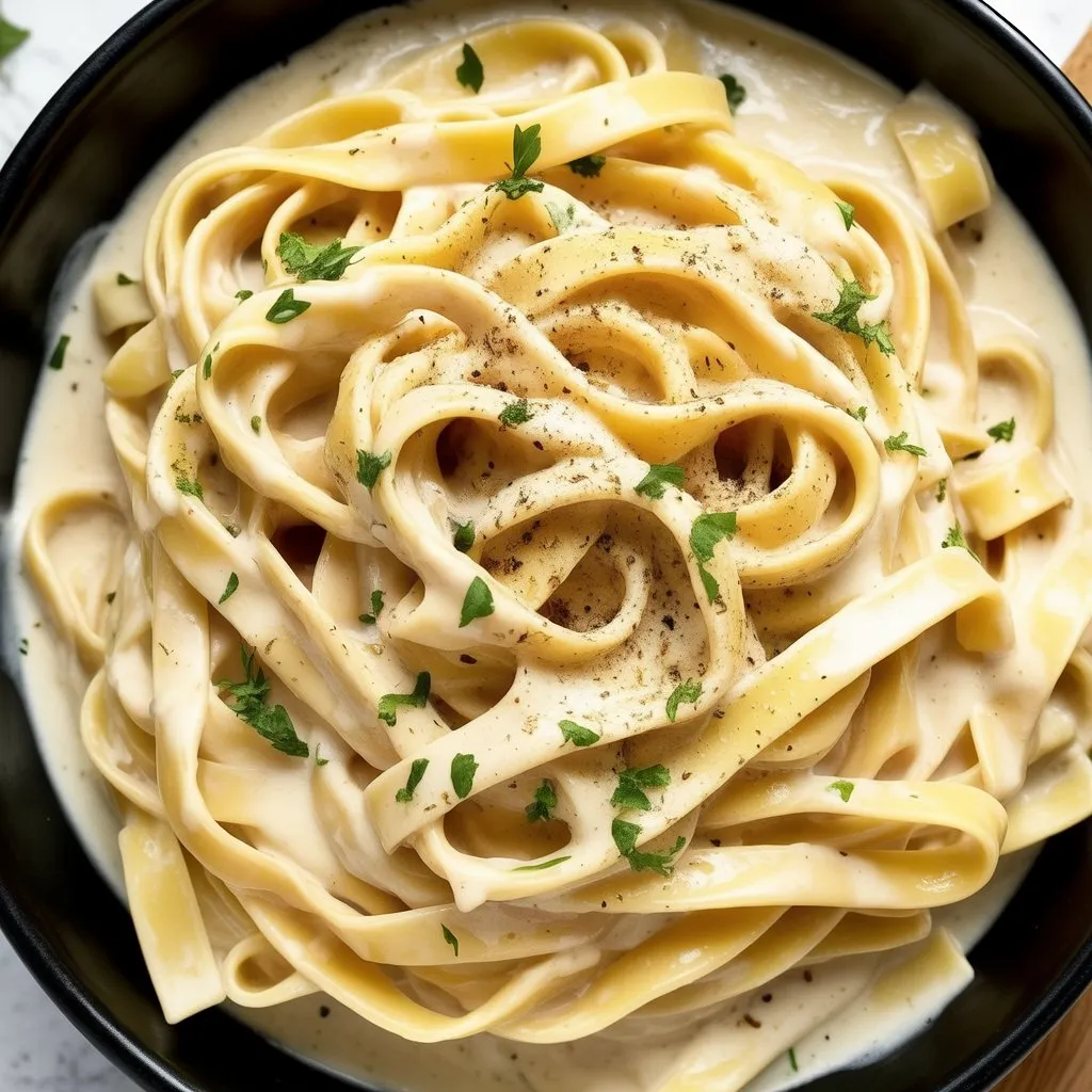 Special Crockpot Chicken Alfredo with Hearty Joy
