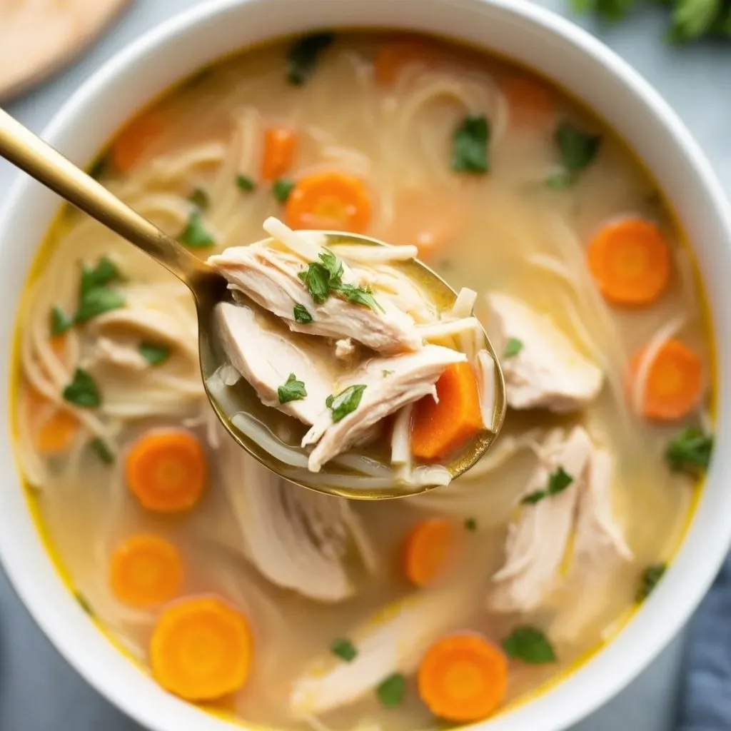 Ingredients for Crockpot Greek Lemon Chicken Soup laid out on a counter