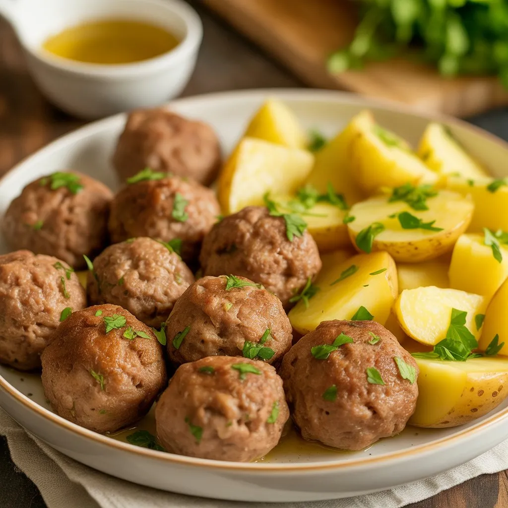 slow cooker garlic butter beef bites