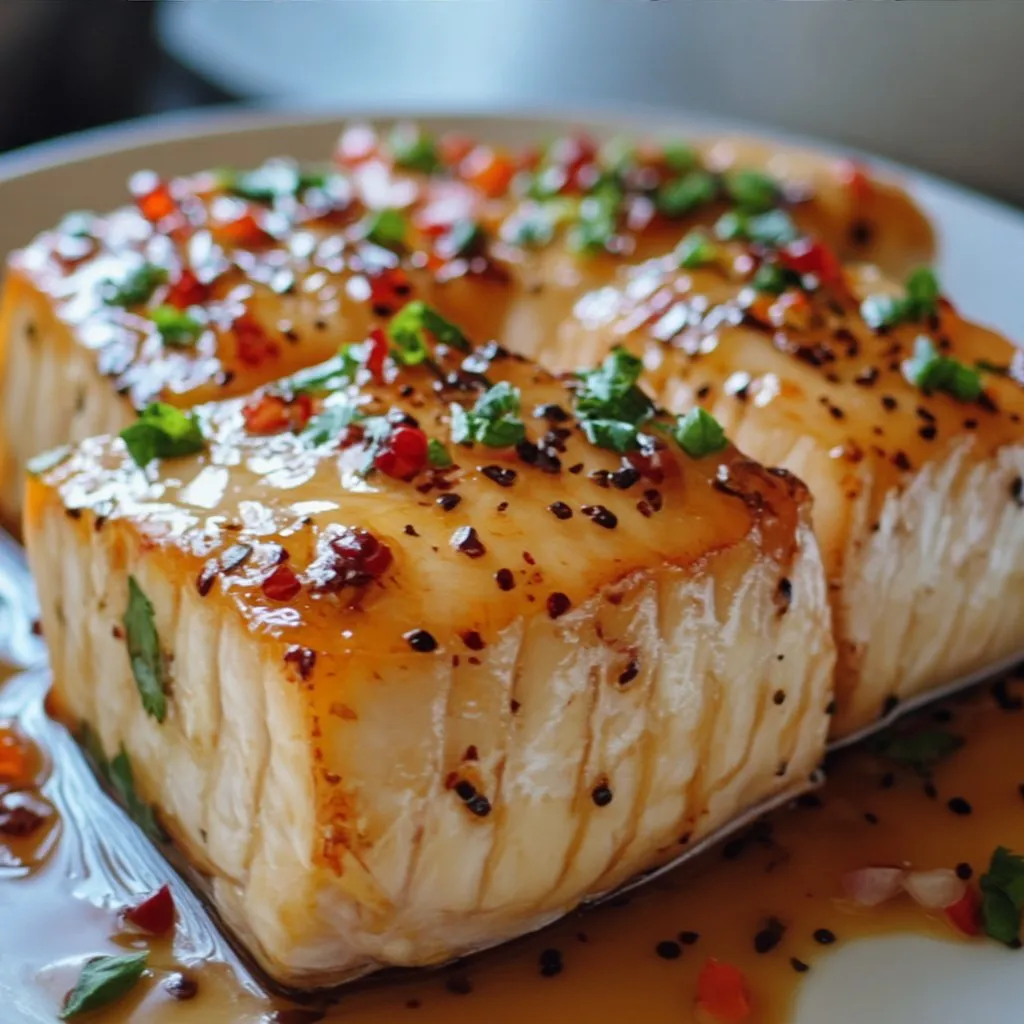Whisking the lemon butter sauce for salmon in a bowl