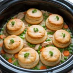 crockpot chicken pot pie stew comfort meal