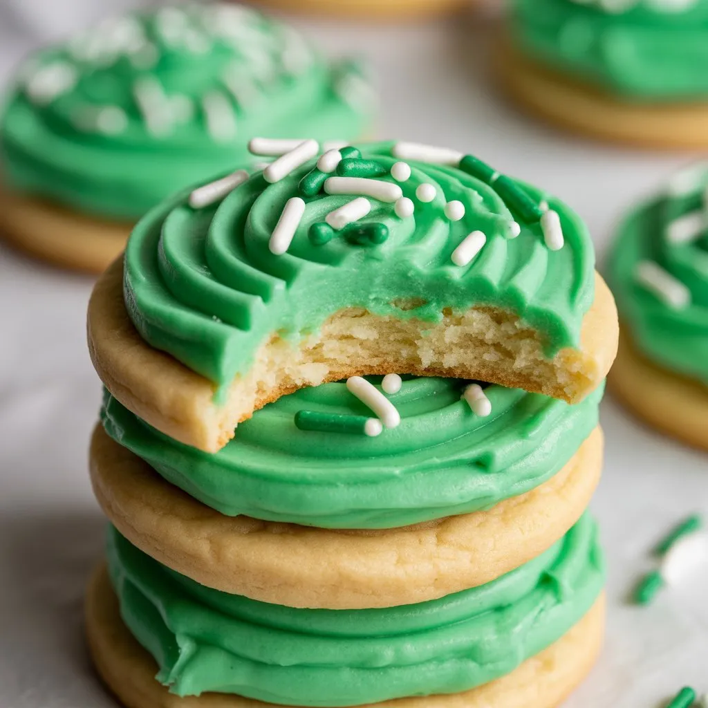 Best Soft Christmas Sugar Cookies with Frosting 24 Freshly baked soft Christmas sugar cookies