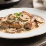 Crockpot Creamy Mushroom Pork Chops – Simple, Cozy, and Comforting