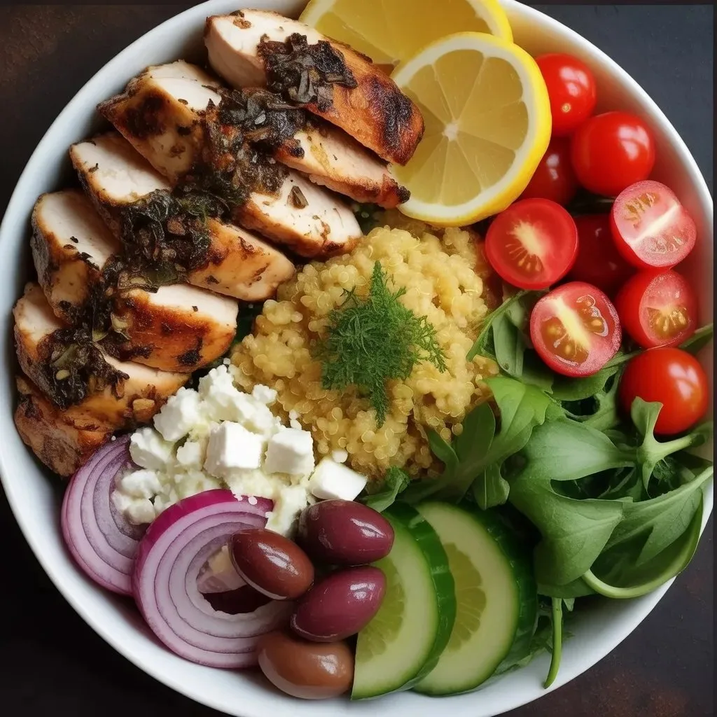 Mediterranean Chicken Bowl