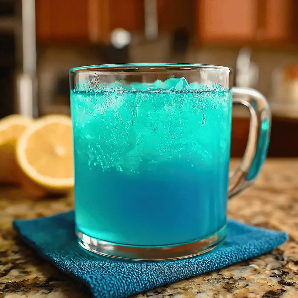 Horse Salt Recipe for Men: A Persian Blue Salt Wellness Drink for Energy & Circulation 15 Add Persian blue salt to water step