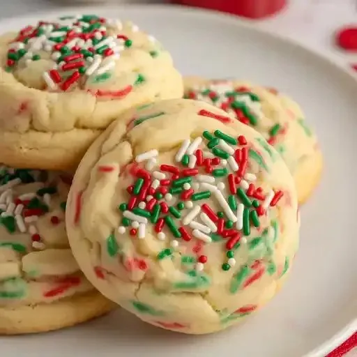 Christmas Ooey Gooey Butter Cookies 19 Christmas Ooey Gooey Butter Cookies
