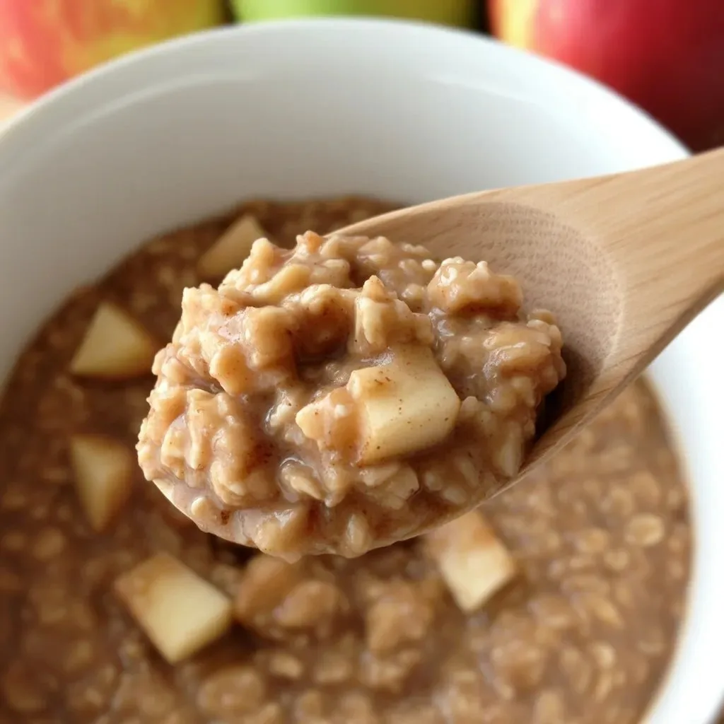Crockpot Apple Cinnamon Oatmeal
