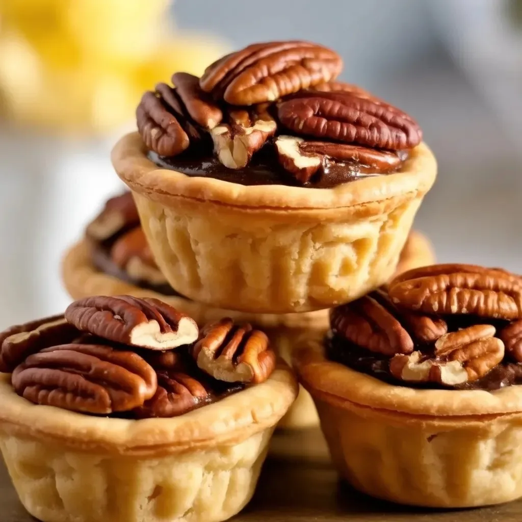 Easy Mini Pecan Pies in Muffin Tins