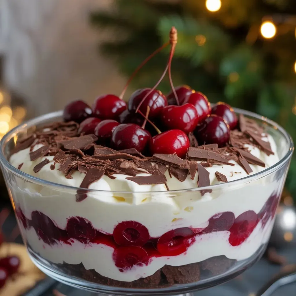 Christmas Black Forest Trifle 19 Christmas Black Forest Trifle