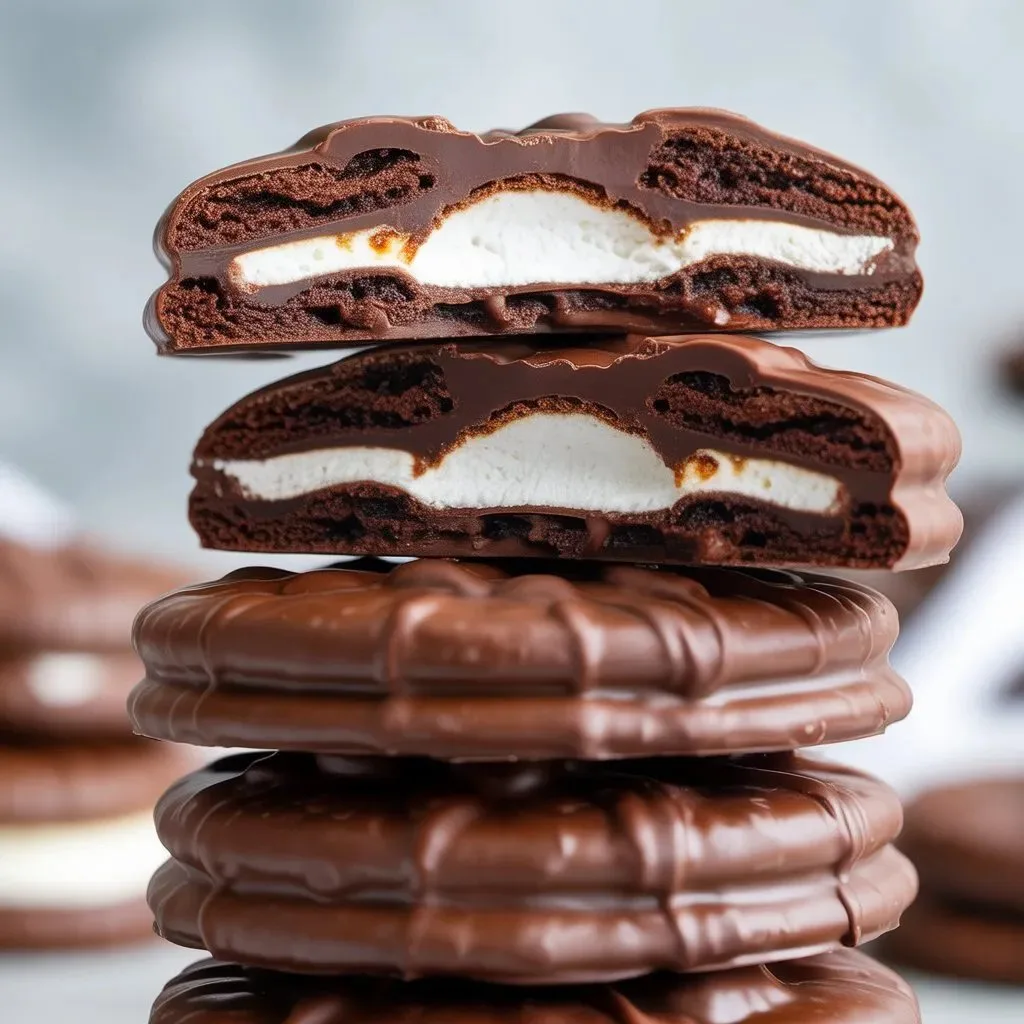 Marshmallow Hot Cocoa Surprise Cookies