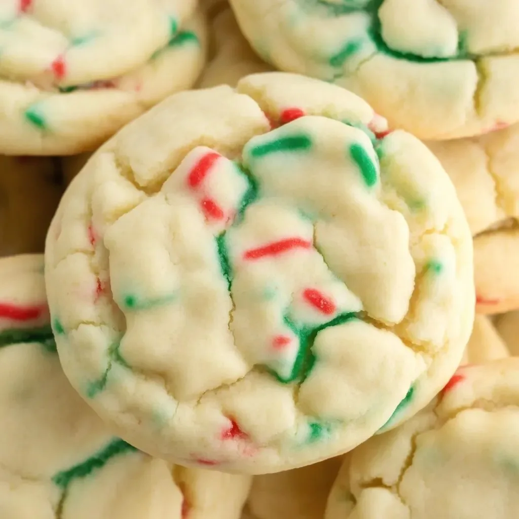 Christmas Gooey Butter Cookies