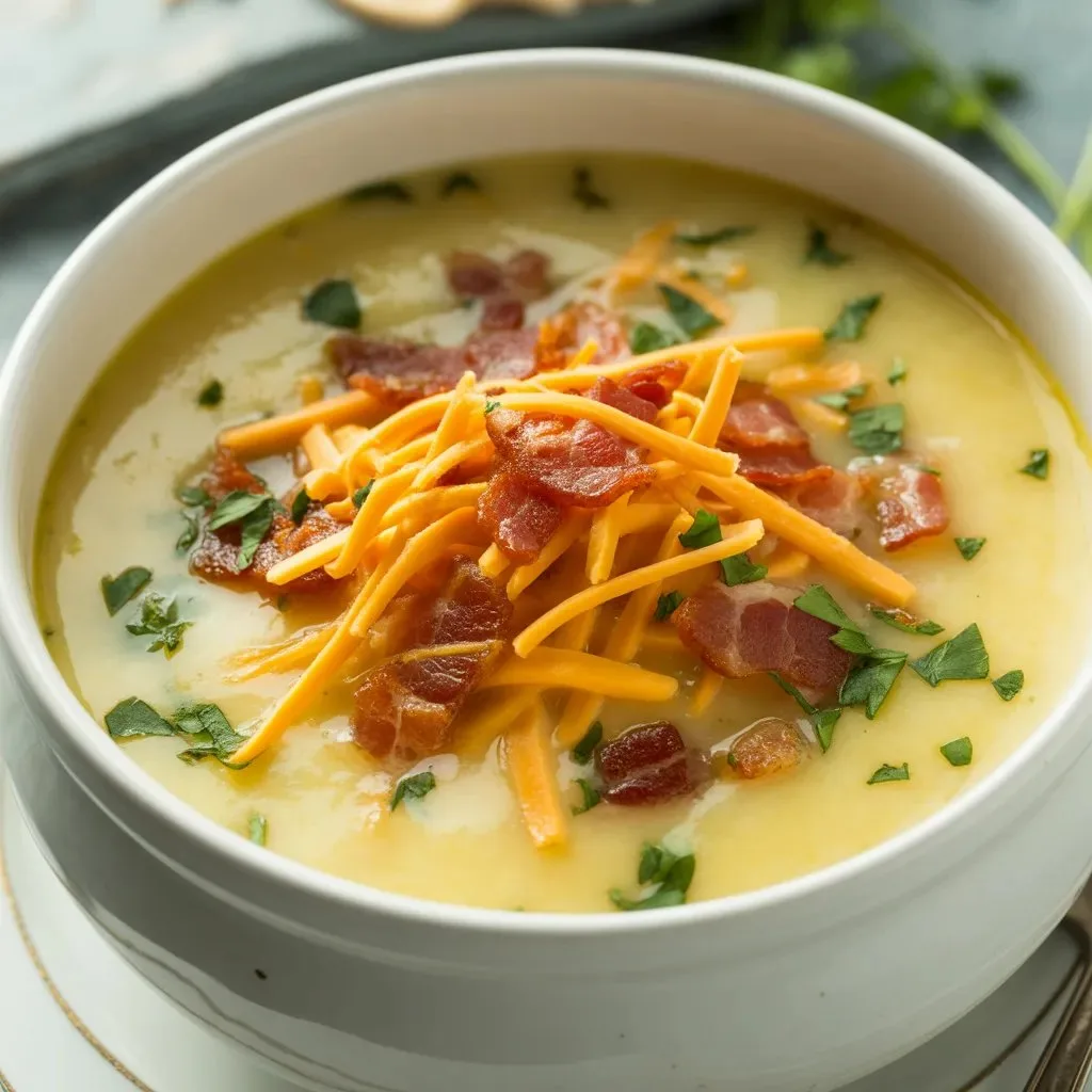 The Best Homemade Loaded Potato Soup