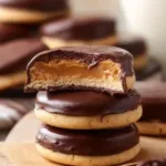 Delicious homemade Tagalong Cookies inspired by a copycat recipe.