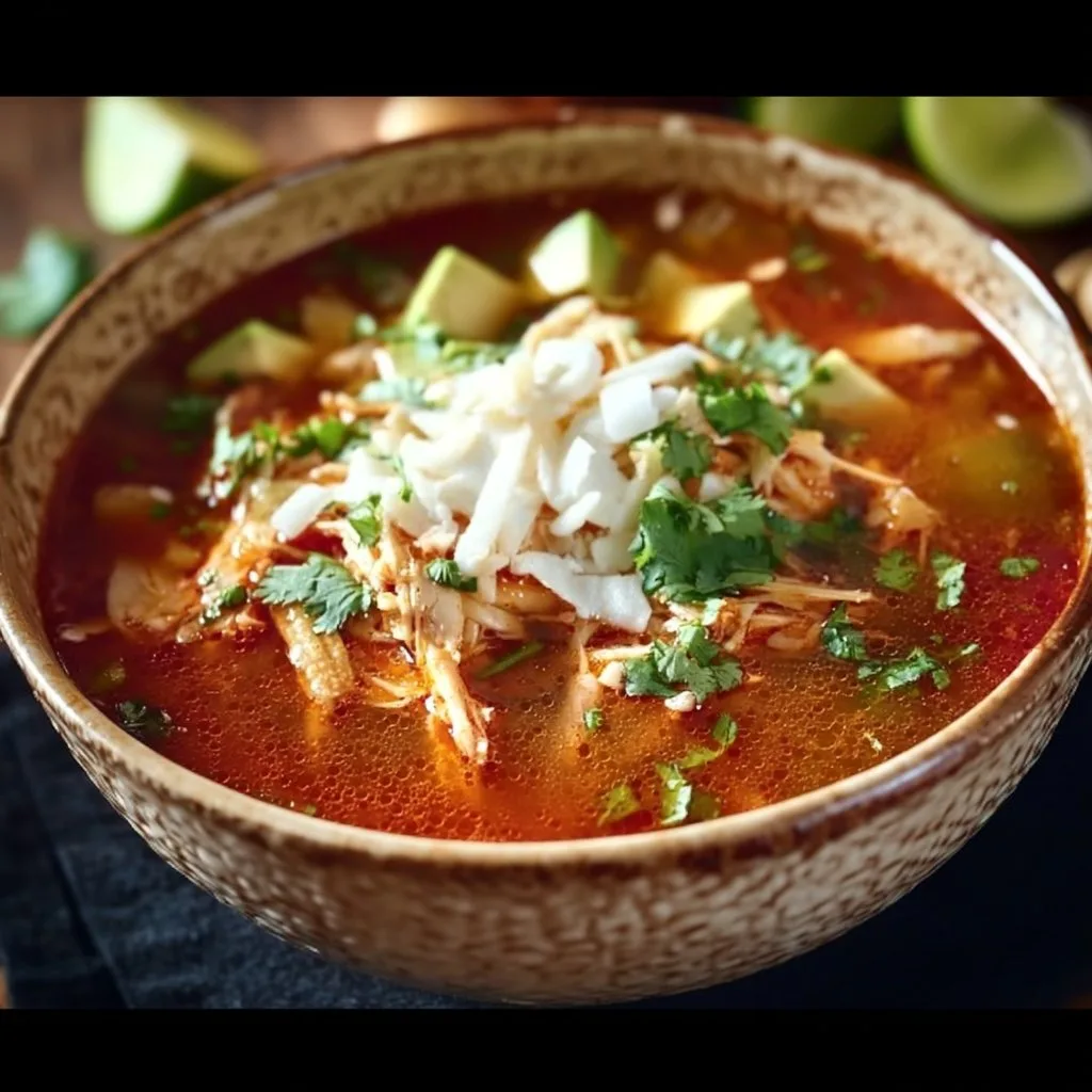 Chicken Tortilla Soup 25 Chicken Tortilla Soup