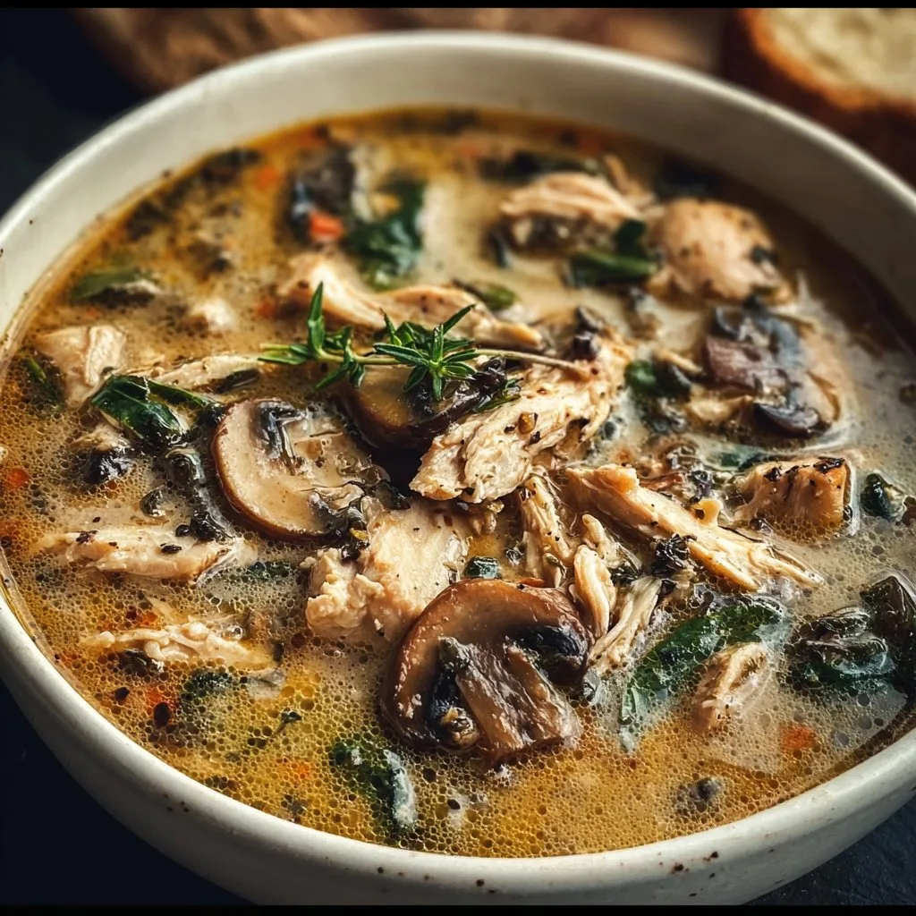 Rotisserie Chicken Mushroom Soup 18 Rotisserie Chicken Mushroom Soup