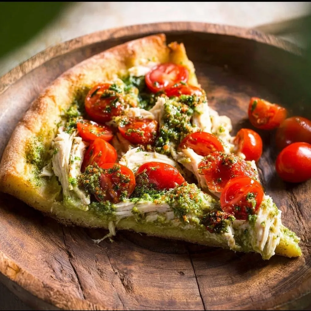 Chicken Pesto Paleo Pizza 28 Chicken Pesto Paleo Pizza {Gluten-Free, Dairy-Free}