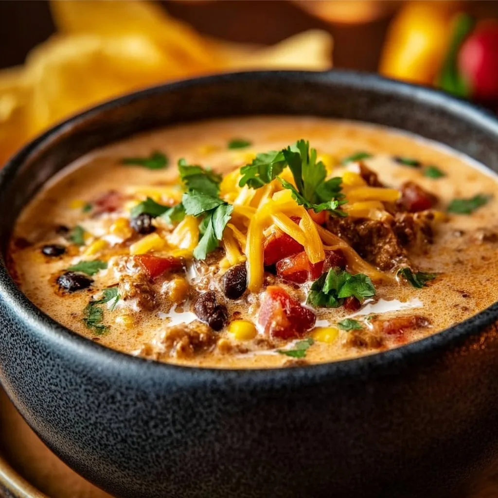 High Protein Creamy Taco Soup 18 High Protein Creamy Taco Soup