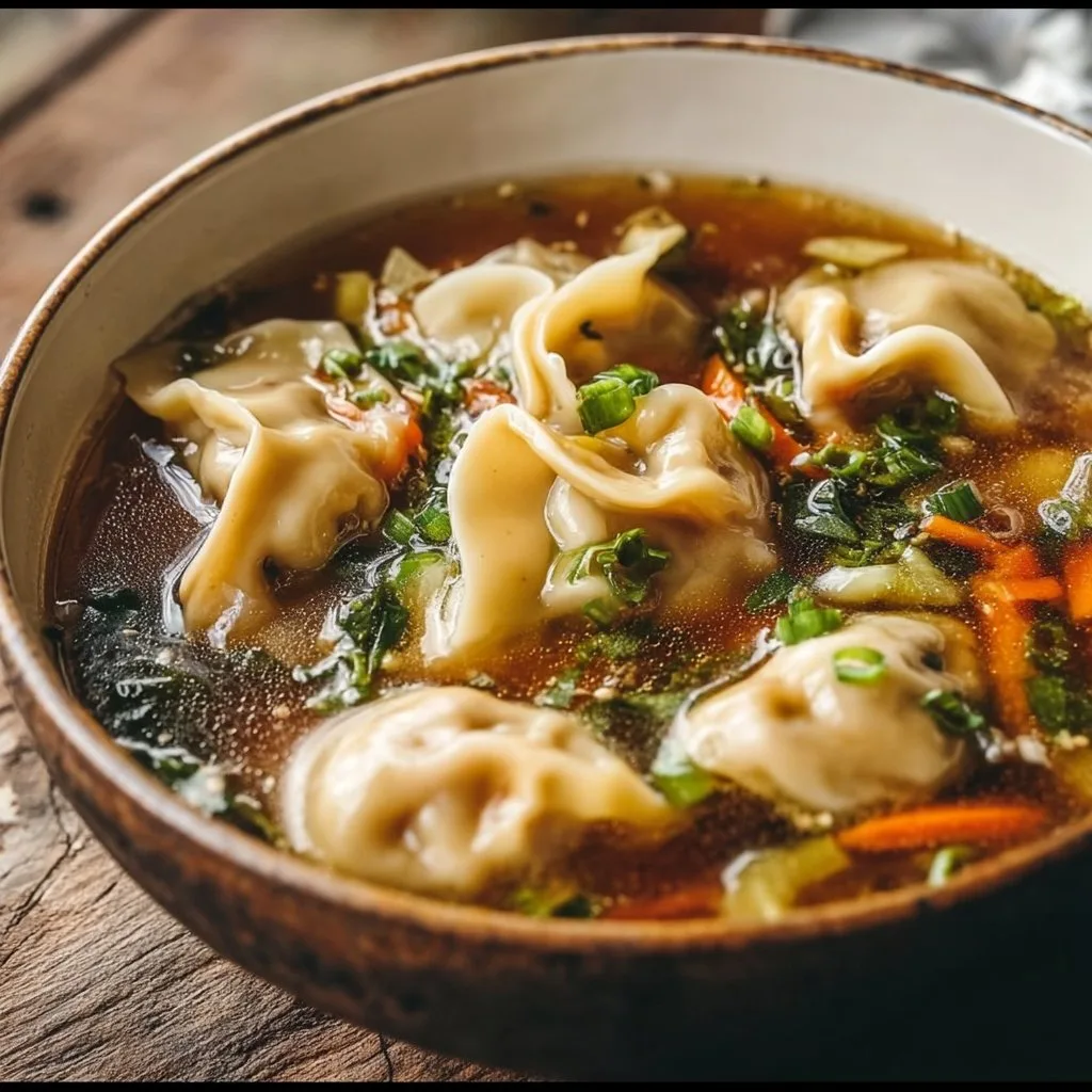 Potsticker Soup 17 Potsticker Soup