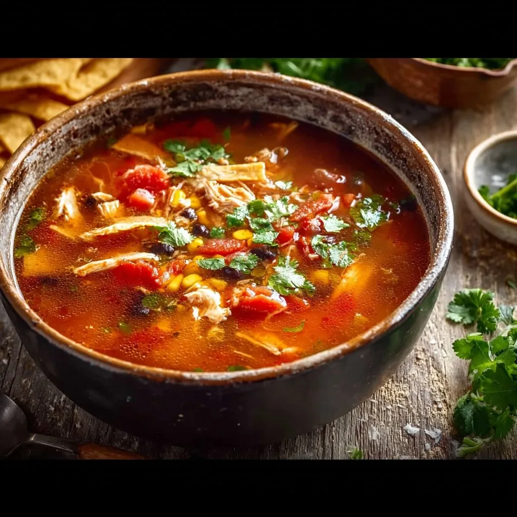 Easy Tortilla Soup 19 Easy Tortilla Soup