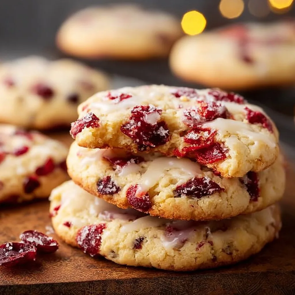 Chewy Christmas Cranberry Orange Cookies 24 Chewy Christmas Cranberry Orange Cookies