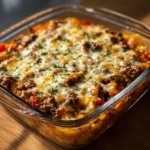 Delicious Hearty Ground Beef Casserole for family dinners