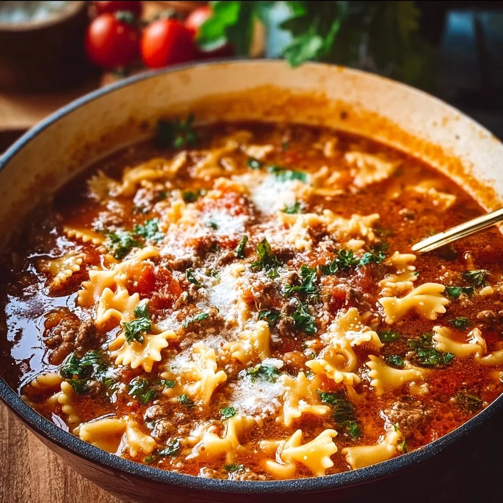 Easy Lasagna Soup 22 Easy Lasagna Soup
