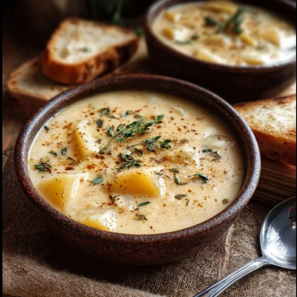 Hearty Cheddar Garlic Herb Potato Soup Recipe 22 Hearty Cheddar Garlic Herb Potato Soup Recipe