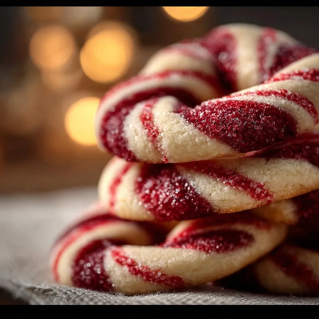 Candy Cane Cookies 23 Candy Cane Cookies